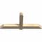 Ekena Millwork Eugene Rough Sawn Timber Gable Bracket, Douglas Fir, 48"W x 22"H x 4"D x 4"F, 11/12 Pitch GBW048X22X0404EUG00RDF - alternate 2